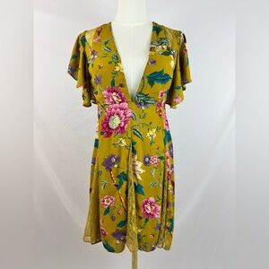 ASOS Floral Flowy Mini Dress Size US 6